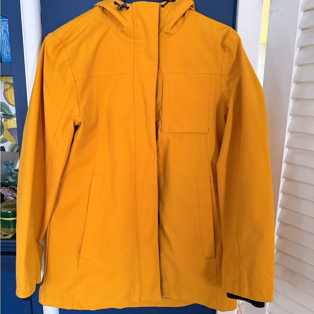 Pendleton Yellow Hooded Rain Jacket - image 1